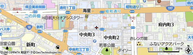 花田時計店周辺の地図