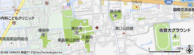 佐賀県佐賀市本庄町本庄977周辺の地図