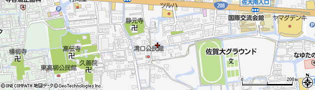 佐賀県佐賀市本庄町本庄787周辺の地図