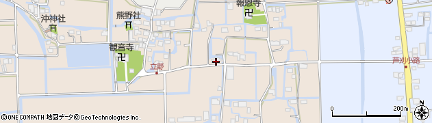佐賀県小城市芦刈町浜枝川835周辺の地図