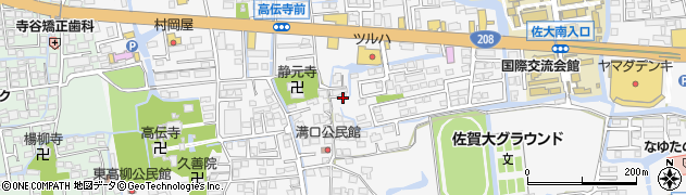 佐賀県佐賀市本庄町本庄802周辺の地図