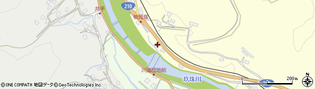 大分県玖珠郡九重町右田2305周辺の地図