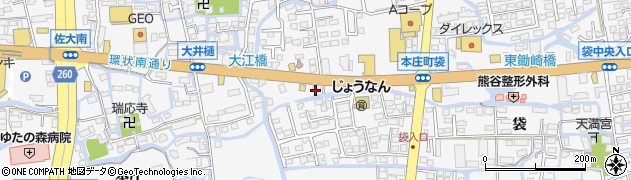 ダスキンレントオール佐賀ステーション周辺の地図