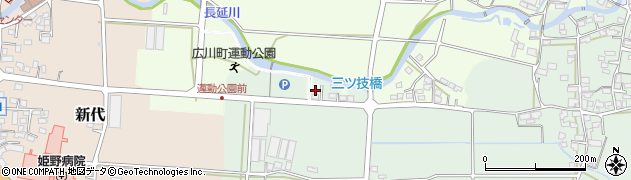 福岡県八女郡広川町久泉310周辺の地図