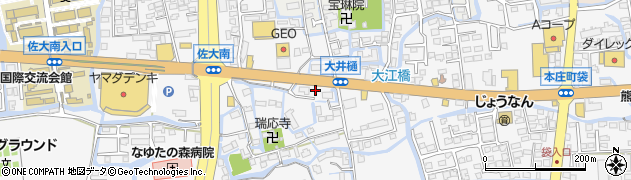 佐賀県佐賀市本庄町本庄7周辺の地図