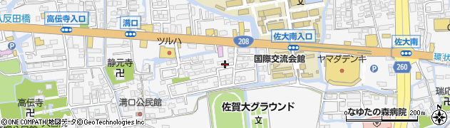 佐賀県佐賀市本庄町本庄504周辺の地図