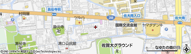 佐賀県佐賀市本庄町本庄600周辺の地図