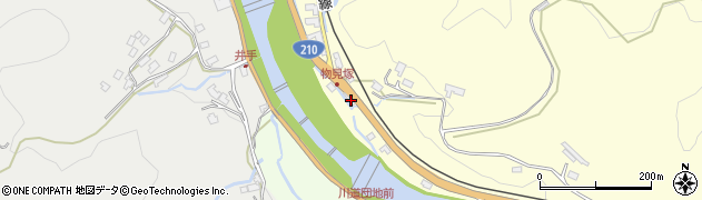 大分県玖珠郡九重町右田2318周辺の地図