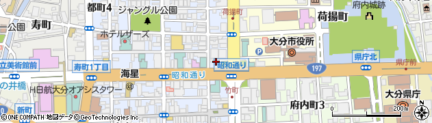コクヨマーケティング株式会社大分支店周辺の地図
