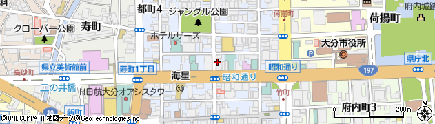 日本政策金融公庫大分支店農林水産事業周辺の地図