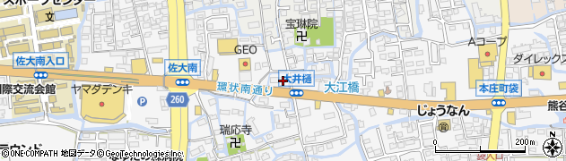 佐賀県佐賀市本庄町本庄5周辺の地図