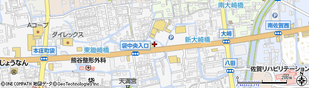 個別指導塾スタンダード　佐賀本庄教室周辺の地図