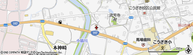 幸崎郵便局 ＡＴＭ周辺の地図
