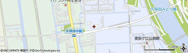 中塚被服株式会社佐賀工場周辺の地図