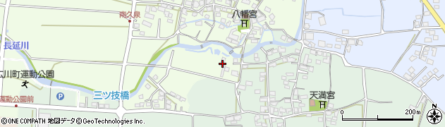 福岡県八女郡広川町久泉204周辺の地図