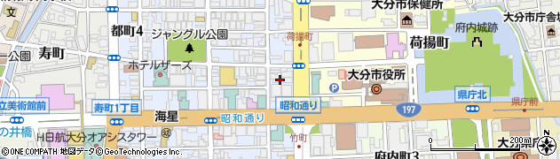 ラーメン亭 都町店周辺の地図