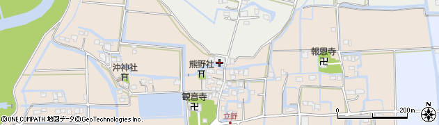佐賀県小城市芦刈町浜枝川987周辺の地図