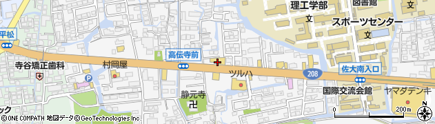 佐賀県佐賀市本庄町本庄579周辺の地図
