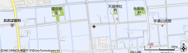 佐賀県小城市芦刈町芦溝周辺の地図