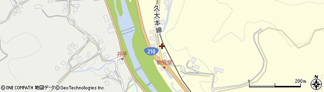 大分県玖珠郡九重町右田2310周辺の地図