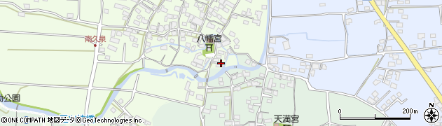 福岡県八女郡広川町久泉53周辺の地図