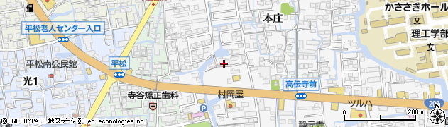 佐賀県佐賀市本庄町本庄958周辺の地図