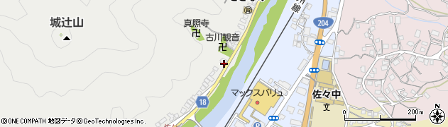 長崎県北松浦郡佐々町古川免125周辺の地図