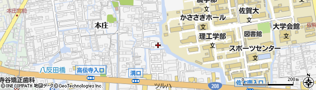 佐賀県佐賀市本庄町本庄564周辺の地図