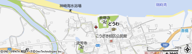 大分県大分市本神崎周辺の地図