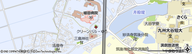 白髯神社周辺の地図