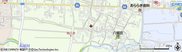 福岡県八女郡広川町久泉561周辺の地図