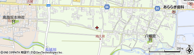 福岡県八女郡広川町久泉538-12周辺の地図