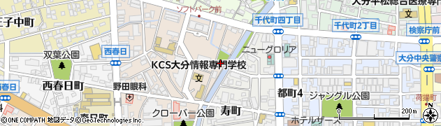 寿児童公園周辺の地図