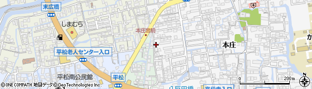 佐賀県佐賀市本庄町本庄1135周辺の地図