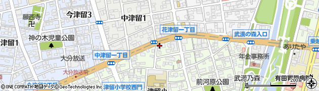 串焼輝ちゃん 津留店周辺の地図