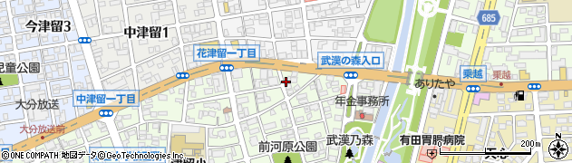 明豊マイカーセンター周辺の地図