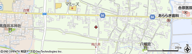 福岡県八女郡広川町久泉533周辺の地図