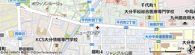 美容室モコ　都町店周辺の地図