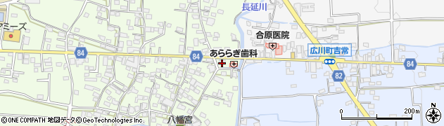 福岡県八女郡広川町久泉603周辺の地図