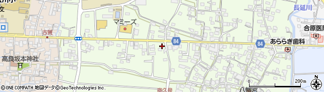 福岡県八女郡広川町久泉528周辺の地図