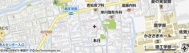 佐賀県佐賀市本庄町本庄878周辺の地図
