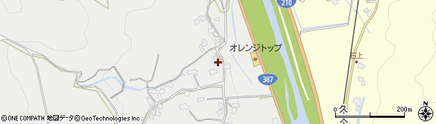 大分県玖珠郡九重町粟野765周辺の地図
