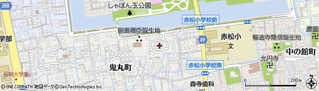 株式会社味の素　九州工場城南荘独身寮周辺の地図