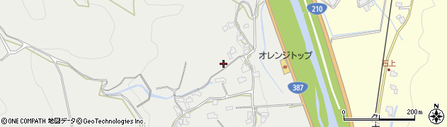 大分県玖珠郡九重町粟野863周辺の地図