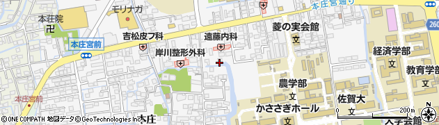 佐賀県佐賀市本庄町本庄540周辺の地図