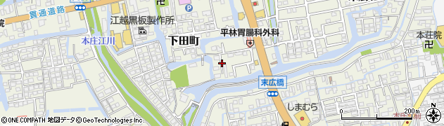 地蔵川排水機場周辺の地図