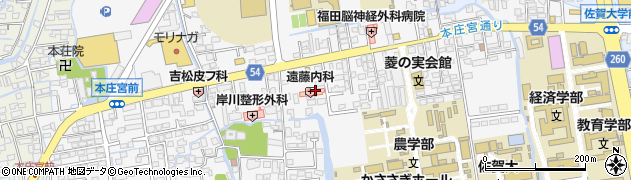 佐賀県佐賀市本庄町本庄539周辺の地図
