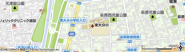 カメラのキタムラ大分萩原店周辺の地図