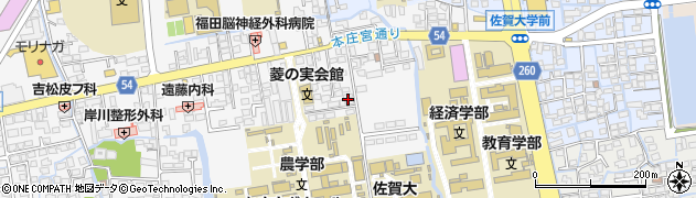 佐賀県佐賀市本庄町本庄462周辺の地図
