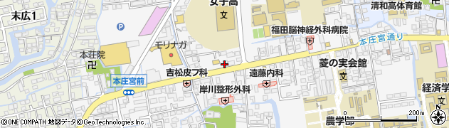 佐賀県佐賀市本庄町本庄1226周辺の地図